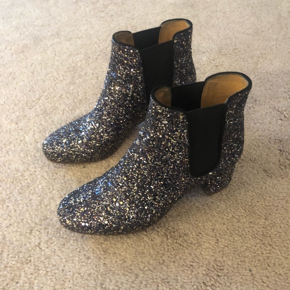 madewell glitter shoes
